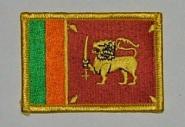 Aufnäher Sri Lanka 