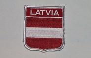 Wappenaufnäher Latvia Lettland 
