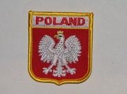 Wappenaufnäher Poland  Polen 