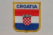 Wappenaufnäher Kroatien Croatia 