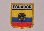 Wappenaufnäher Ecuador 