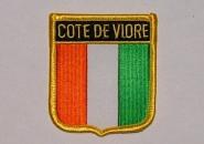 Wappenaufnäher Elfenbeinküste Cote de Viore 