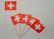 Flaggen Zahnstocher Schweiz VE=50 