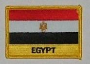 Aufnäher Ägypten mit Schrift 