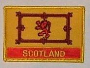Aufnäher Schottland Royal mit Schrift 