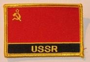 Aufnäher UdSSR mit Schrift 