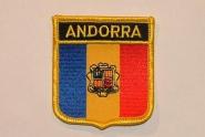 Wappenaufnäher Andorra 