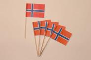 Flaggen Zahnstocher Norwegen VE=50 