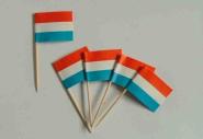 Flaggen Zahnstocher Luxemburg VE=50 
