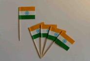 Flaggen Zahnstocher Indien VE=50 