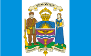 Fahne Edmonton 90 x 150 cm 