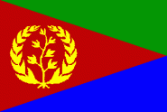 Fahne Eritrea 30 x 45 cm 