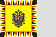 Fahne Standarte des Erzherzogs von Österreich-Ungarn 150 x 150 cm 
