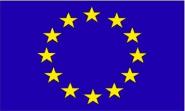 Fahne Europa mit Hohlsaum 90 x 150 cm 