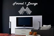 Wandtattoo Formel 1 Lounge 