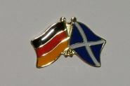 Freundschaftspin Deutschland - Schottland 25 x 15 mm 