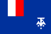 Miniflag Französische Süd- und Antarktisgebiete 10 x 15 cm 