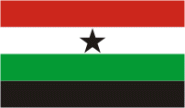 Flagge Gambella ( Äthiopien ) 