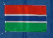 Tischflagge Gambia 