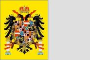 Fahne Standarte Großes Banner Karl I 1518-1556 120 x 150 cm 