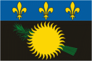 Fahne Guadeloupe 90 x 150 cm 