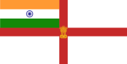 Flagge Indien Marine 