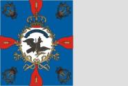 Fahne Standarte Preussen des Infanterie-Regimentes Nr. 22 120 x 140 cm 