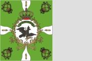 Fahne Standarte Preussen des Infanterie-Regimentes Nr. 24 120 x 140 cm 