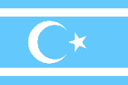 Flagge Irak Turkmenen 
