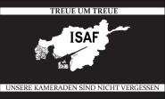 Fahne ISAF Treue um Treue 90 x 150 cm 