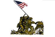 Fahne Iwo Jima 90 x 150 cm 