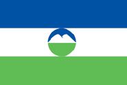 Flagge Kabardino-Balkarien 