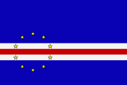 Fahne Kap Verden 90 x 150 cm 