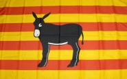 Fahne Katalonien Esel 90 x 150 cm 