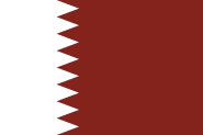 Miniflag Katar 10 x 15 cm 