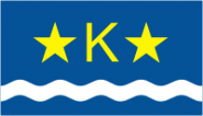 Flagge Kinshasa Stadt ( Kongo ) 