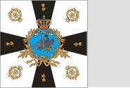 Fahne Standarte des Königin Augusta Garde-Regiment Nr. 4 150 x 150 cm 