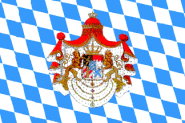 Fahne Königreich Bayern 90 x 150 cm 