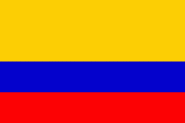 Fahne Kolumbien 90 x 150 cm 