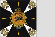 Fahne Standarte Leib-Grenadier-Regiment König Friedrich Wilhelm III Nr. 8 150 x 150 cm 