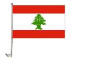 Autoflagge Libanon 30 x 40 cm 