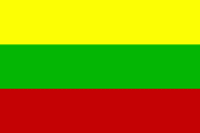 Fahne Litauen 30 x 45 cm 