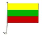 Autoflagge Litauen 30 x 40 cm 