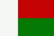 Fahne Madagaskar 90 x 150 cm 