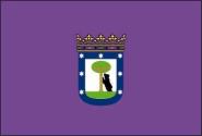 Fahne Madrid Stadt 90 x 150 cm 