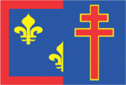 Flagge Maine et Loire 