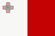 Fahne Malta 90 x 150 cm 
