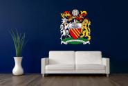 Wandtattoo Manchester City Wappen Color 