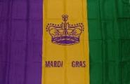 Miniflag Mardi Gras 10 x 15 cm 