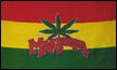 Fahne Marihuana 90 x 150 cm 